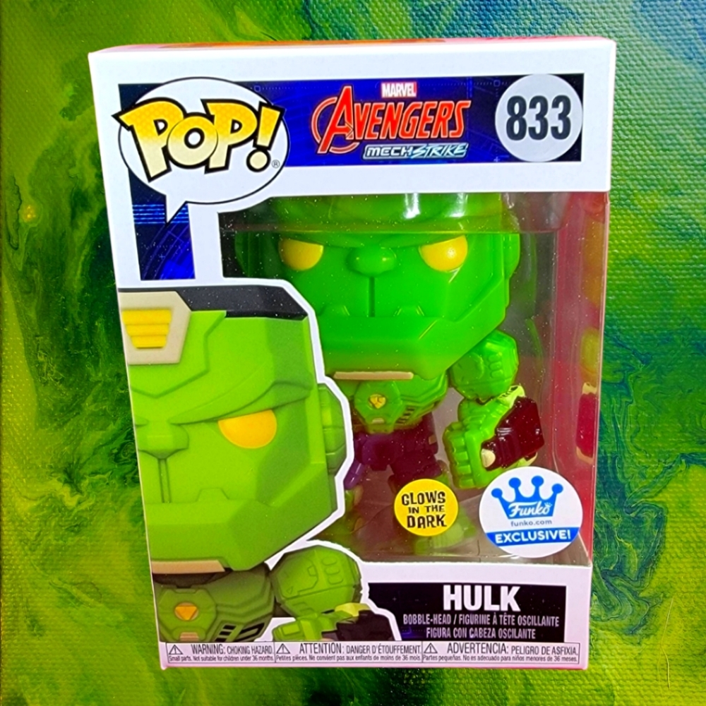 Hulk funko exclusive # 833 (nib) Brand new glow in the dark hulk funko.